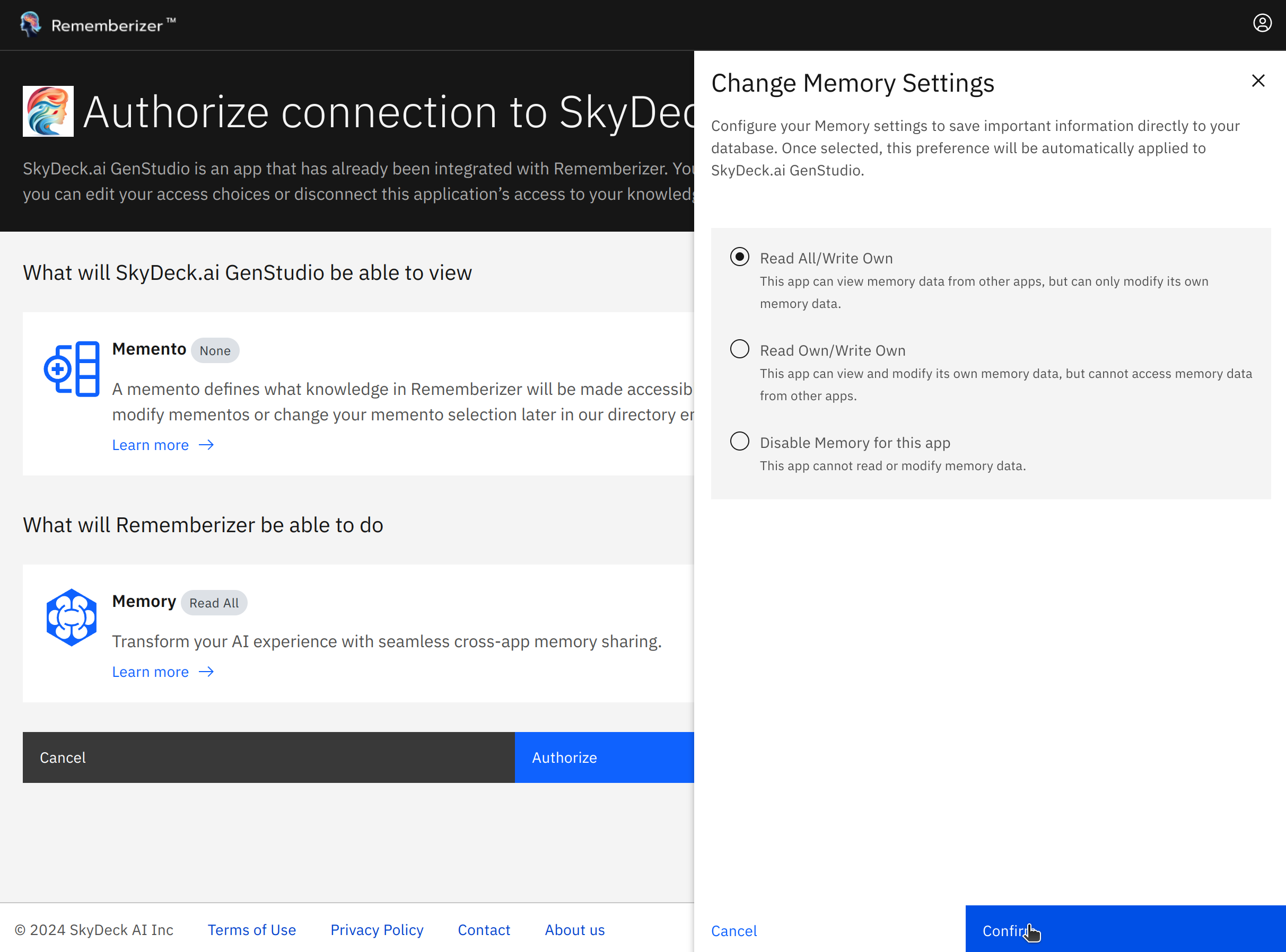 configurar preferencias de memoria